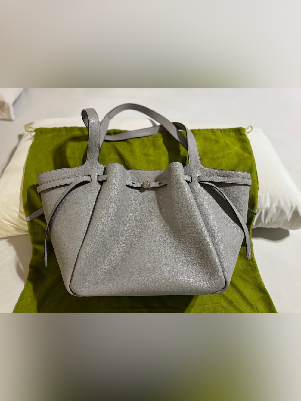 Tory Burch Romy Tote- Gray